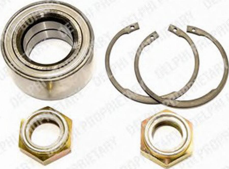 Delphi BK695 - Wheel hub, bearing Kit autospares.lv