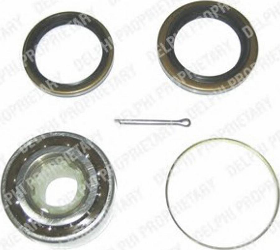 Delphi BK600 - Wheel hub, bearing Kit autospares.lv