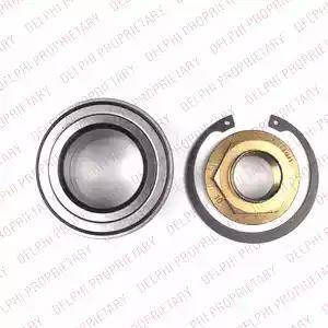 Delphi BK1431 - Wheel hub, bearing Kit autospares.lv