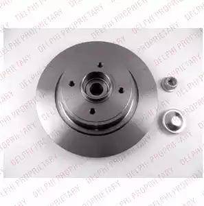 Delphi BK1505 - Brake Disc autospares.lv