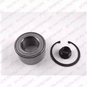 Delphi BK1507 - Wheel hub, bearing Kit autospares.lv