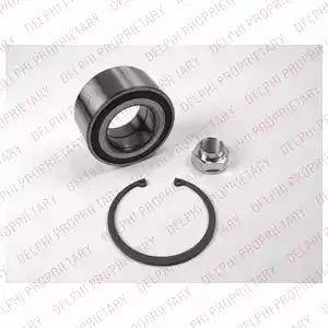 Delphi BK1584 - Wheel hub, bearing Kit autospares.lv