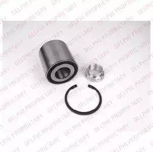 Delphi BK1526 - Wheel hub, bearing Kit autospares.lv