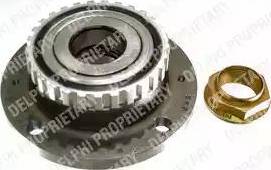 Delphi BK1245 - Wheel Hub autospares.lv