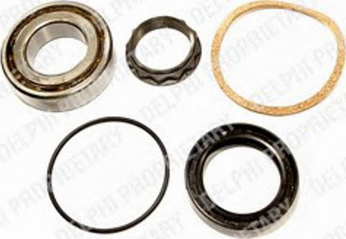 Delphi BK378 - Wheel hub, bearing Kit autospares.lv