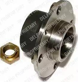 Delphi BK250 - Wheel Hub autospares.lv