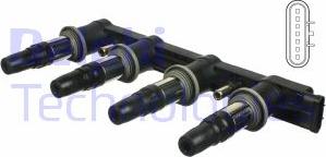 Delphi CE01840-17B1 - Ignition Coil autospares.lv