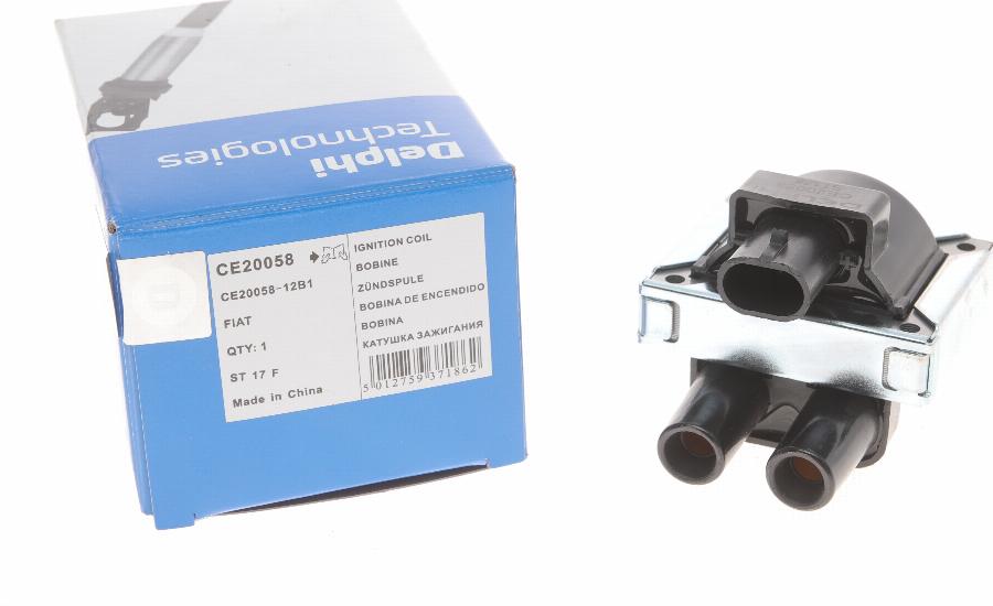 Delphi CE20058-12B1 - Ignition Coil autospares.lv