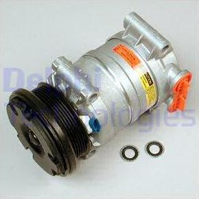 Delphi CS0121 - Compressor, air conditioning autospares.lv