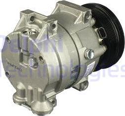 Delphi CS10096-12B1 - Compressor, air conditioning autospares.lv