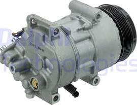 Delphi CS20499 - Compressor, air conditioning autospares.lv