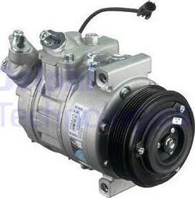 Delphi CS20405-12B1 - Compressor, air conditioning autospares.lv