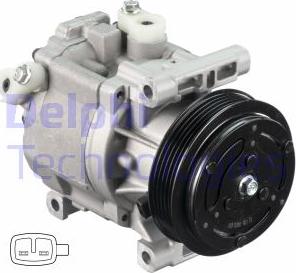 Delphi CS20403 - Compressor, air conditioning autospares.lv