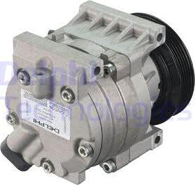 Delphi CS20402 - Compressor, air conditioning autospares.lv