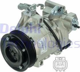 Delphi CS20480 - Compressor, air conditioning autospares.lv