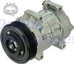 Delphi CS20478 - Compressor, air conditioning autospares.lv