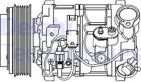 Delphi CS20545 - Compressor, air conditioning autospares.lv