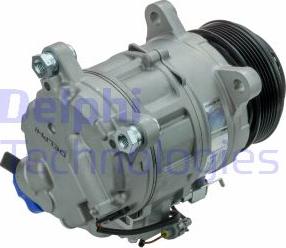 Delphi CS20501 - Compressor, air conditioning autospares.lv