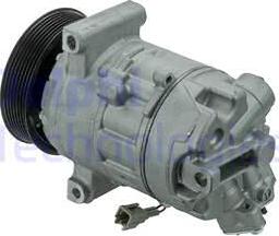 Delphi CS20502 - Compressor, air conditioning autospares.lv