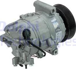 Delphi CS20502 - Compressor, air conditioning autospares.lv