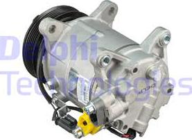 Delphi CS20535 - Compressor, air conditioning autospares.lv