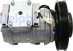 Delphi CS20109 - Compressor, air conditioning autospares.lv