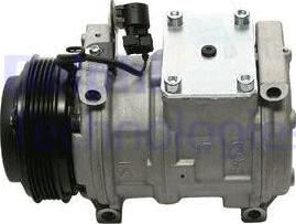 Delphi CS20124 - Compressor, air conditioning autospares.lv