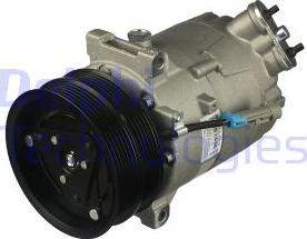 Delphi CS20303 - Compressor, air conditioning autospares.lv