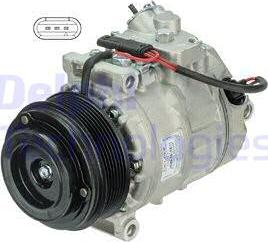 Delphi CS20370-12B1 - Compressor, air conditioning autospares.lv