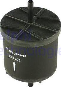 Delphi EFP203 - Fuel filter autospares.lv