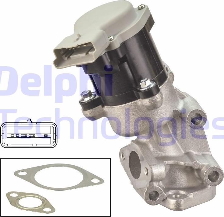 Delphi EG10635-12B1 - EGR Valve autospares.lv