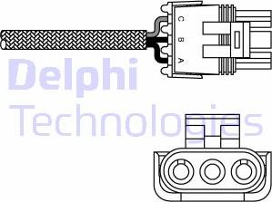 Delphi ES10996-12B1 - Lambda Sensor autospares.lv