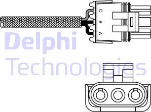 Delphi ES10990-12B1 - Lambda Sensor autospares.lv
