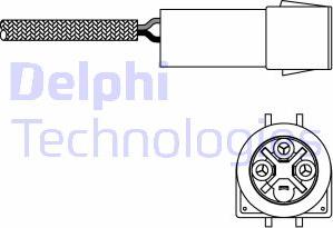 Delphi ES10993-12B1 - Lambda Sensor autospares.lv