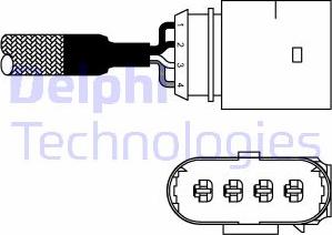Delphi ES10981-12B1 - Lambda Sensor autospares.lv