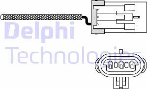 Delphi ES10988-12B1 - Lambda Sensor autospares.lv