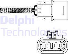 Delphi ES10456-12B1 - Lambda Sensor autospares.lv