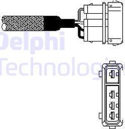 Delphi ES10333-12B1 - Lambda Sensor autospares.lv