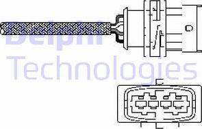 Delphi ES10789-12B1 - Lambda Sensor autospares.lv