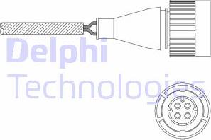 Delphi ES11048-12B1 - Lambda Sensor autospares.lv