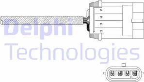 Delphi ES11053-12B1 - Lambda Sensor autospares.lv