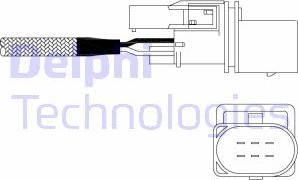 Delphi ES11026-12B1 - Lambda Sensor autospares.lv