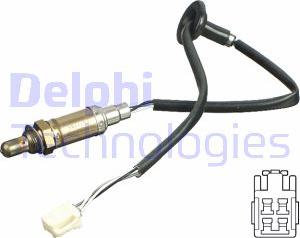 Delphi ES11106-12B1 - Lambda Sensor autospares.lv