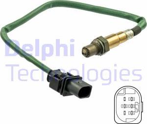 Delphi ES20552-12B1 - Lambda Sensor autospares.lv