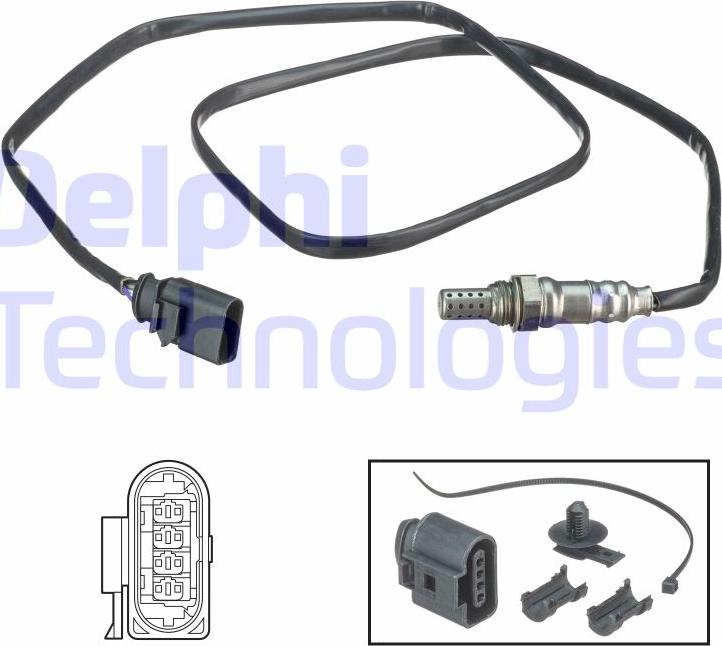 Delphi ES2052412B1 - Lambda Sensor autospares.lv