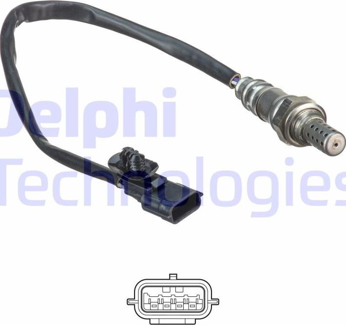 Delphi ES20522-12B1 - Lambda Sensor autospares.lv