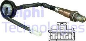 Delphi ES20630 - Lambda Sensor autospares.lv