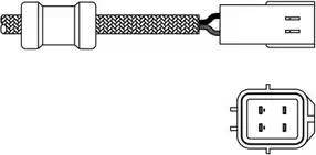 Delphi ES20049-11B1 - Lambda Sensor autospares.lv