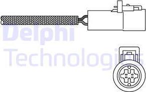 Delphi ES2001412B1 - Lambda Sensor autospares.lv
