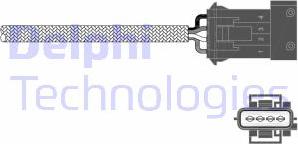 Delphi ES20341-12B1 - Lambda Sensor autospares.lv